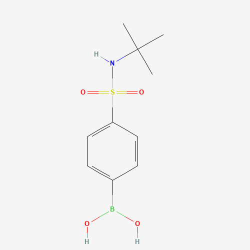 208516-15-8 {4-[(2-Methyl-2-propanyl)sulfamoyl]phenyl}boronic acid chemical structure