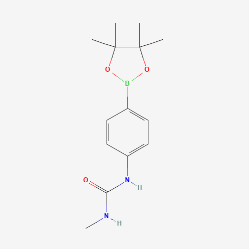 874290-99-0 1-Methyl-3-[4-(4,4,5,5-tetramethyl-1,3,2-dioxaborolan-2-yl)phenyl]urea chemical structure