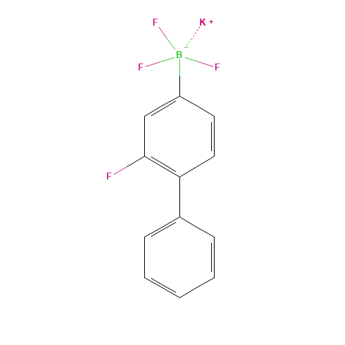 850623-57-3 Potassium trifluoro(2-fluoro-4-biphenylyl)borate(1-) chemical structure