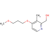 118175-10-3 [4-(3-Methoxypropoxy)-3-methyl-2-pyridinyl]methanol chemical structure