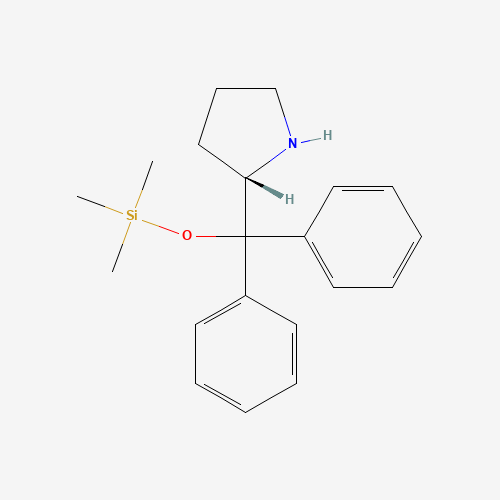 848821-58-9 (2S)-2-{Diphenyl[(trimethylsilyl)oxy]methyl}pyrrolidine chemical structure