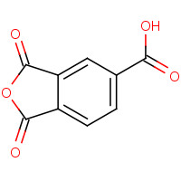 552-30-7 1,3-Dioxo-1,3-dihydro-2-benzofuran-5-carboxylic acid chemical structure