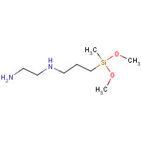 3069-29-2 N-{3-[Dimethoxy(methyl)silyl]propyl}-1,2-ethanediamine chemical structure