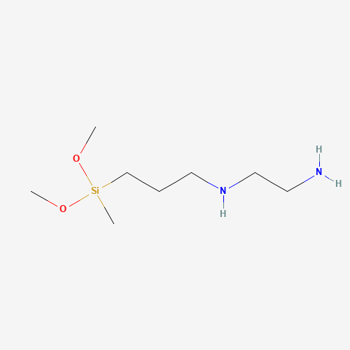 3069-29-2 N-{3-[Dimethoxy(methyl)silyl]propyl}-1,2-ethanediamine chemical structure
