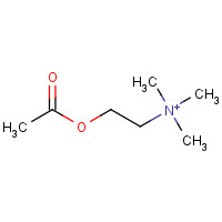 1327-41-9 2-Acetoxy-N,N,N-trimethylethanaminium chemical structure