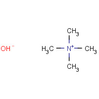 10424-65-4 N,N,N-Trimethylmethanaminium hydroxide chemical structure