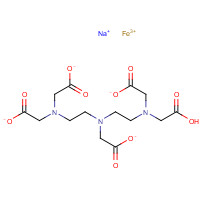 12389-75-2 Iron(3+) sodium [{2-[{2-[bis(carboxylatomethyl)amino]ethyl}(carboxylatomethyl)amino]ethyl}(carboxymethyl)amino]acetate (1:1:1) chemical structure