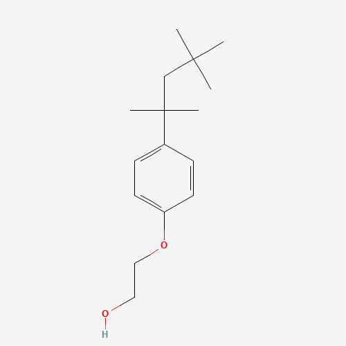 9002-93-1 2-[4-(2,4,4-Trimethyl-2-pentanyl)phenoxy]ethanol chemical structure