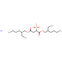 577-11-7 Sodium 1,4-bis[(2-ethylhexyl)oxy]-1,4-dioxo-2-butanesulfonate chemical structure