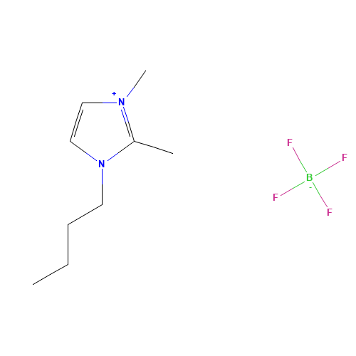 402846-78-0 1-Butyl-2,3-dimethyl-1H-imidazol-3-ium tetrafluoroborate chemical structure