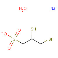 207233-91-8 Sodium 2,3-disulfanyl-1-propanesulfonate hydrate (1:1:1) chemical structure