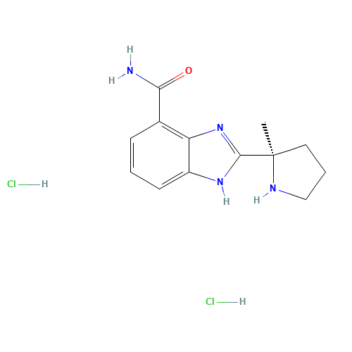 912445-05-7 2-[(2S)-2-Methyl-2-pyrrolidinyl]-1H-benzimidazole-4-carboxamide chemical structure