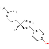 10309-37-2 4-[(1E,3S)-3,7-Dimethyl-3-vinyl-1,6-octadien-1-yl]phenol chemical structure