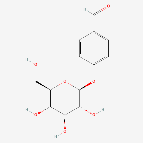 80154-34-3 4-Formylphenyl b-D-glucopyranoside chemical structure