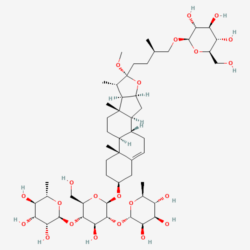 54522-52-0 methylprotodioscin chemical structure