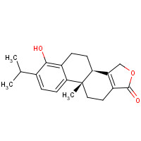 74285-86-2 (3bR,9bS)-6-Hydroxy-7-isopropyl-9b-methyl-3b,4,5,9b,10,11-hexahydrophenanthro[1,2-c]furan-1(3H)-one chemical structure