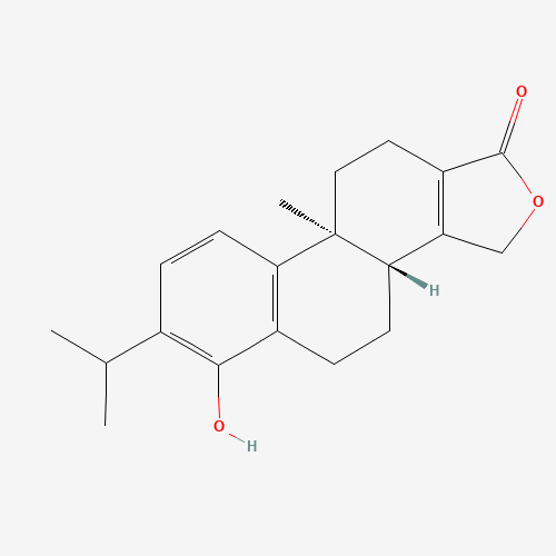 74285-86-2 (3bR,9bS)-6-Hydroxy-7-isopropyl-9b-methyl-3b,4,5,9b,10,11-hexahydrophenanthro[1,2-c]furan-1(3H)-one chemical structure