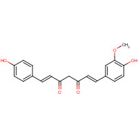 24939-17-1 (1E,6E)-1-(4-Hydroxy-3-methoxyphenyl)-7-(4-hydroxyphenyl)-1,6-heptadiene-3,5-dione chemical structure