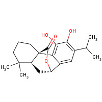 5957-80-2 (5b,7a)-11,12-Dihydroxy-7,20-epoxyabieta-8,11,13-trien-20-one chemical structure