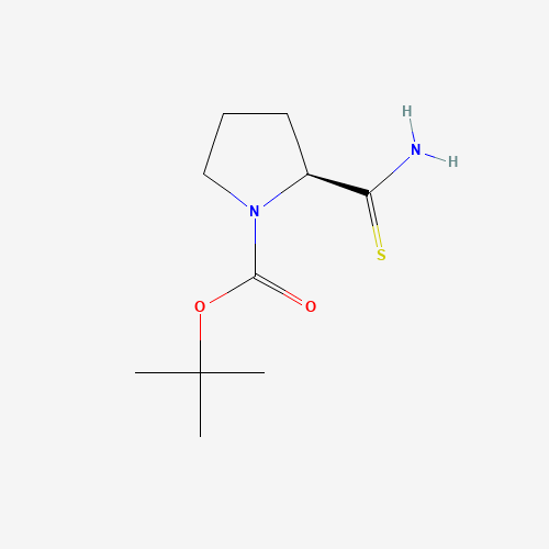 101410-18-8 2-Methyl-2-propanyl (2S)-2-carbamoyl-1-pyrrolidinecarboxylate chemical structure