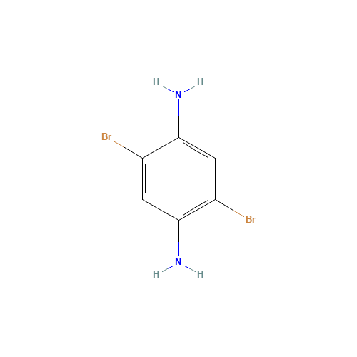 25462-61-7 2,5-Dibromo-1,4-phenylenediamine chemical structure