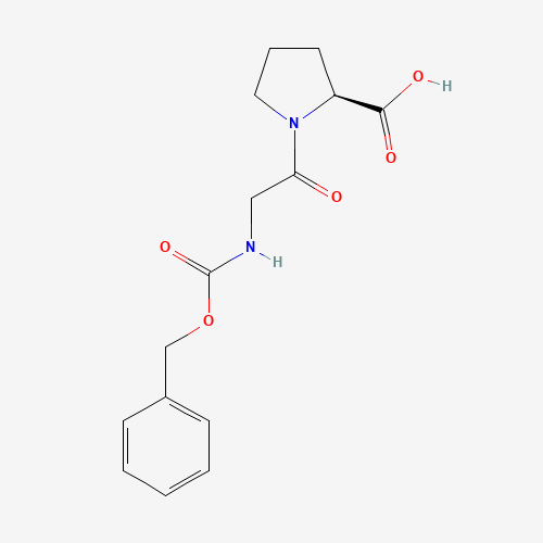 1160-54-9 N-[(Benzyloxy)carbonyl]glycyl-L-proline chemical structure