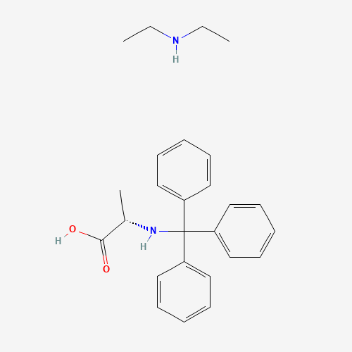 80514-65-4 Trityl-L-Alanine diethylammonium salt chemical structure