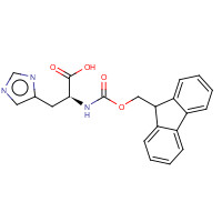 116611-64-4 N-[(9H-Fluoren-9-ylmethoxy)carbonyl]-L-histidine chemical structure