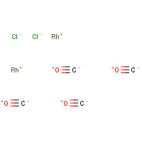 14523-22-9 carbon monoxide; rhodium(+1) cation; dichloride chemical structure