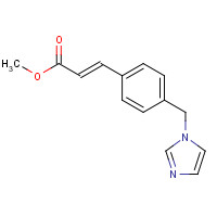 866157-50-8 Methyl (2E)-3-[4-(1H-imidazol-1-ylmethyl)phenyl]acrylate chemical structure