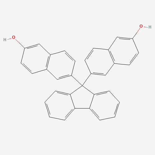 934557-66-1 2-Naphthalenol, 6,6'-(9H-fluoren-9-ylidene)bis- chemical structure