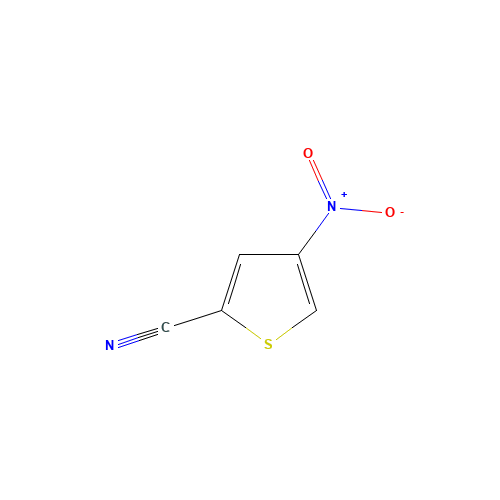 42137-24-6 5-Nitro-3-thiophenecarbonitrile chemical structure