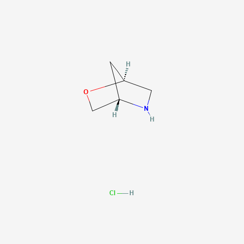 31560-06-2 (1S,4S)-3-oxa-6-azabicyclo[2.2.1]heptane hydrochloride chemical structure
