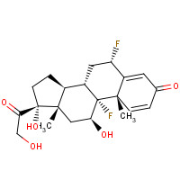 806-29-1 (6a,11b)-6,9-Difluoro-11,17,21-trihydroxypregna-1,4-diene-3,20-dione chemical structure