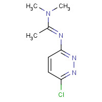 68675-27-4 (1E)-N'-(6-Chloro-3-pyridazinyl)-N,N-dimethylethanimidamide chemical structure