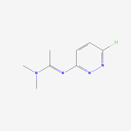68675-27-4 (1E)-N'-(6-Chloro-3-pyridazinyl)-N,N-dimethylethanimidamide chemical structure