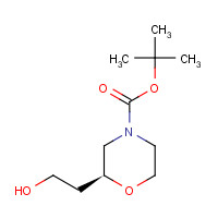 1257856-15-7 (S)-N-Boc-2-(2-hydroxyethyl)morpholine chemical structure