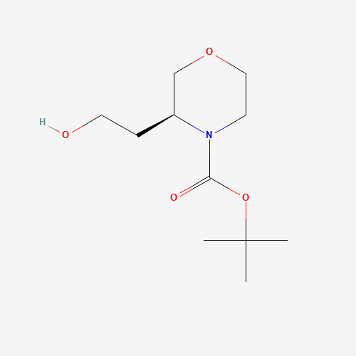 813433-76-0 (S)-N-Boc-Morpholine-3-acetic acid chemical structure