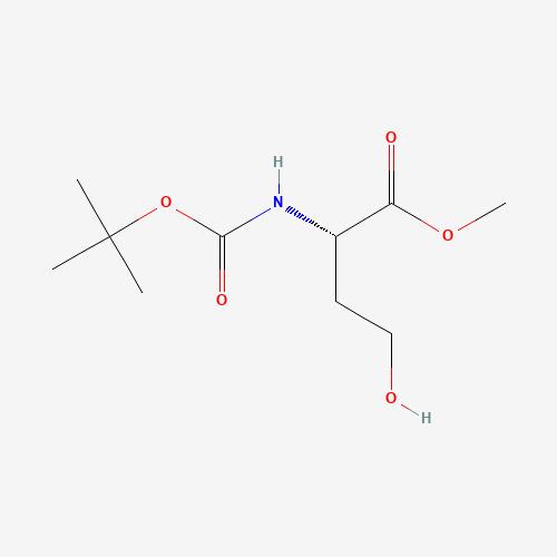 120042-11-7 N-Boc-L-homoserine Methyl Ester chemical structure