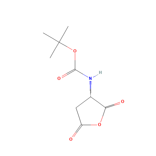 30750-74-4 Boc-L-aspartic anhydride chemical structure