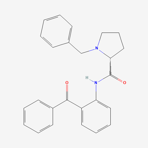 105024-93-9 (R)-N-(2-Benzoylphenyl)-2-benzyl-prolinamide chemical structure