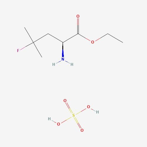 848949-85-9 L-Leucine, 4-fluoro-, ethyl ester, sulfate (1:1) chemical structure