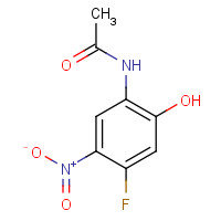 137589-57-2 N-(4-Fluoro-2-hydroxy-5-nitrophenyl)-acetamide chemical structure