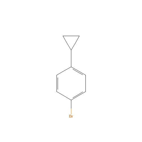 1124-14-7 1-Bromo-4-cyclopropylbenzene chemical structure
