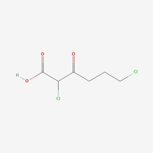 5077-75-8 2,6-dichloro hexanoic acid chemical structure