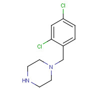 6270-11-7 1-(2,4-Dichlorobenzyl)piperazine chemical structure