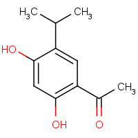 747414-17-1 1-(2,4-Dihydroxy-5-isopropylphenyl)ethanone chemical structure