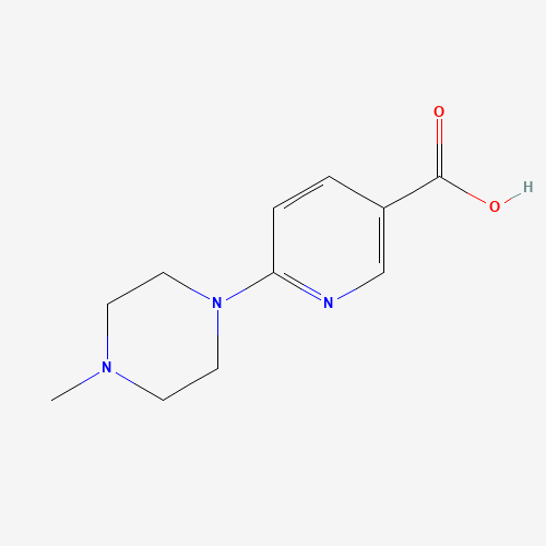132521-70-1 6-(4-Methyl-1-piperazinyl)nicotinic acid chemical structure