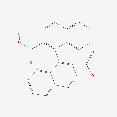 18531-96-9 1,1'-binaphthyl-2,2'-dicarboxylic acid chemical structure