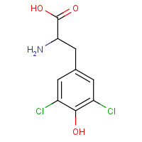 15106-62-4 3,5-Dichlorotyrosine chemical structure